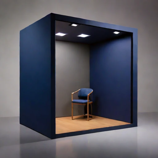 A coincidence-dip test chamber, photographed against a plain background
