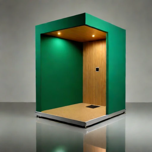 A coincidence-dip test chamber, photographed against a plain background