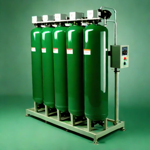 A clathrate-forming desalination cell, photographed against a plain background
