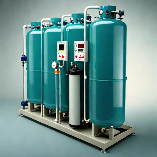 A clathrate-forming desalination cell, photographed against a plain background