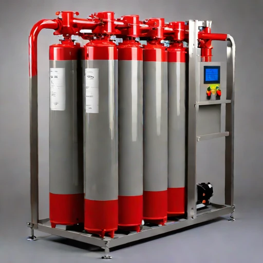 A clathrate-forming desalination cell, photographed against a plain background