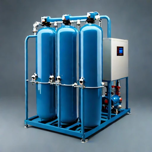 A clathrate-forming desalination cell, photographed against a plain background