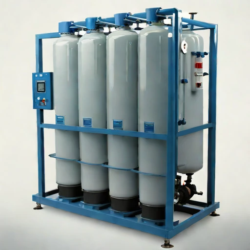 A clathrate-forming desalination cell, photographed against a plain background