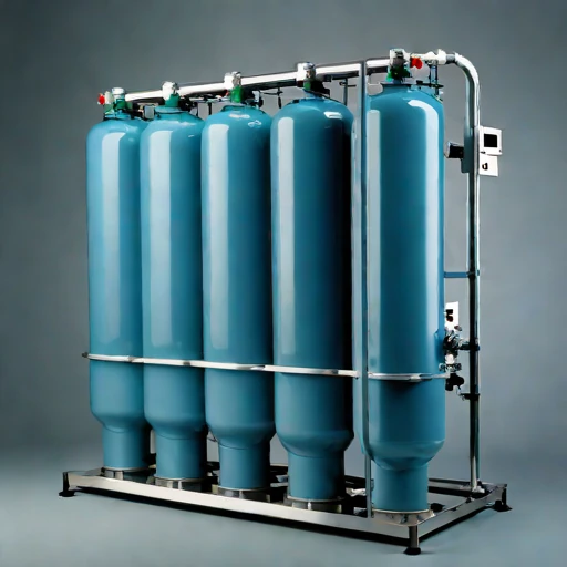 A clathrate-forming desalination cell, photographed against a plain background