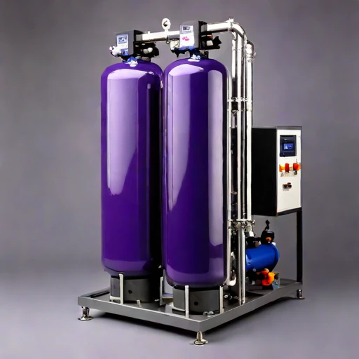 A clathrate-forming desalination cell, photographed against a plain background