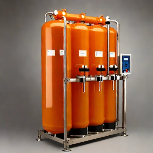 A clathrate-forming desalination cell, photographed against a plain background