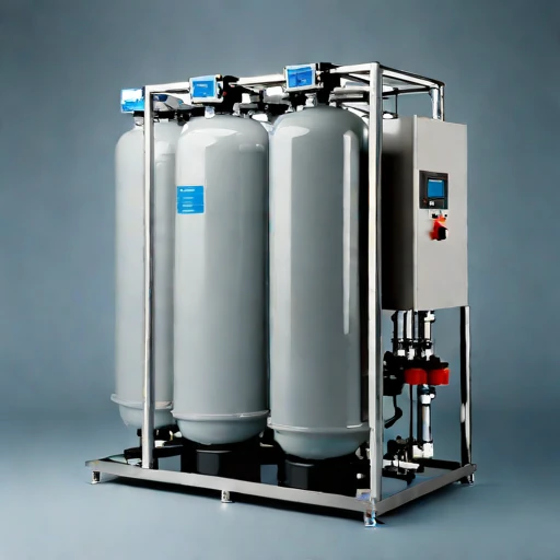 A clathrate-forming desalination cell, photographed against a plain background