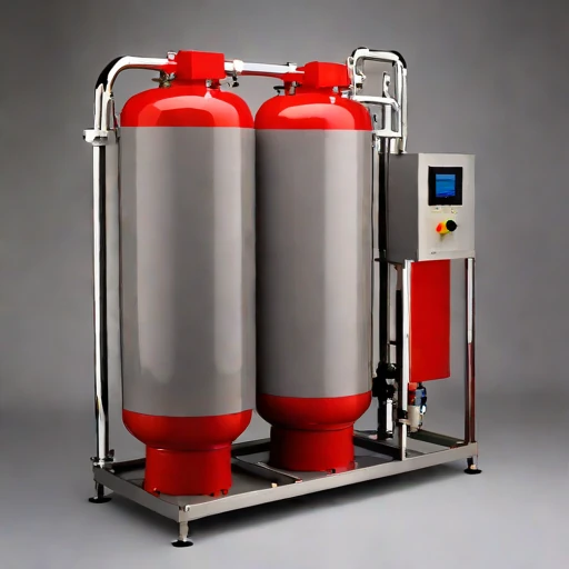 A clathrate-forming desalination cell, photographed against a plain background