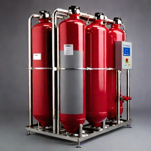 A clathrate-forming desalination cell, photographed against a plain background