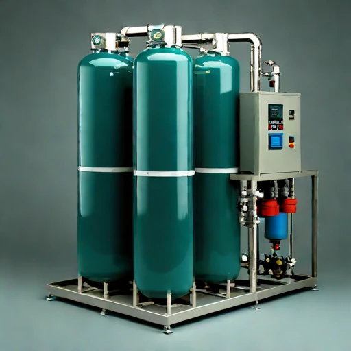 A clathrate-forming desalination cell, photographed against a plain background