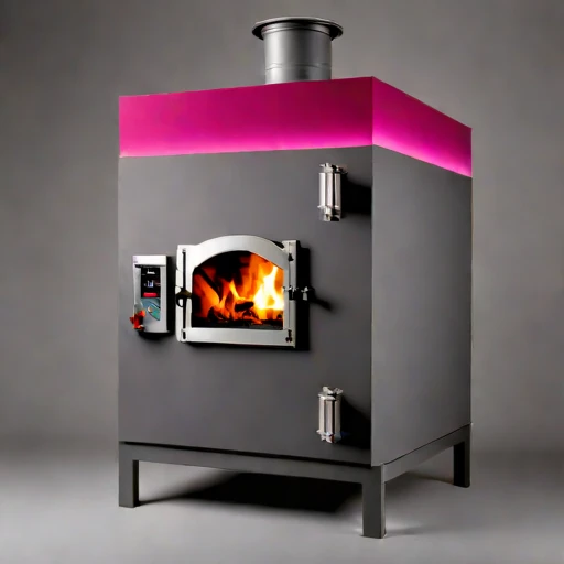 A chert-grog firing hearth, photographed against a plain background