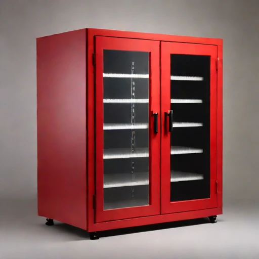A cave-humidity archive stabiliser, photographed against a plain background