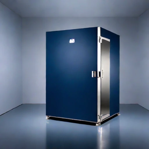 A candle-ice ripening vault, photographed against a plain background