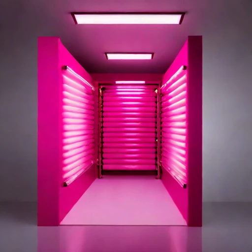 A candle-ice ripening vault, photographed against a plain background