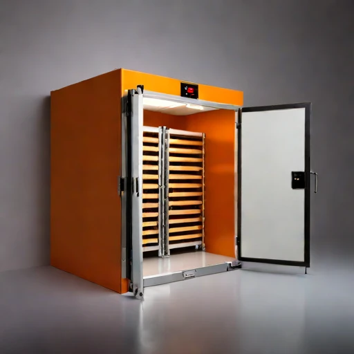 A candle-ice ripening vault, photographed against a plain background