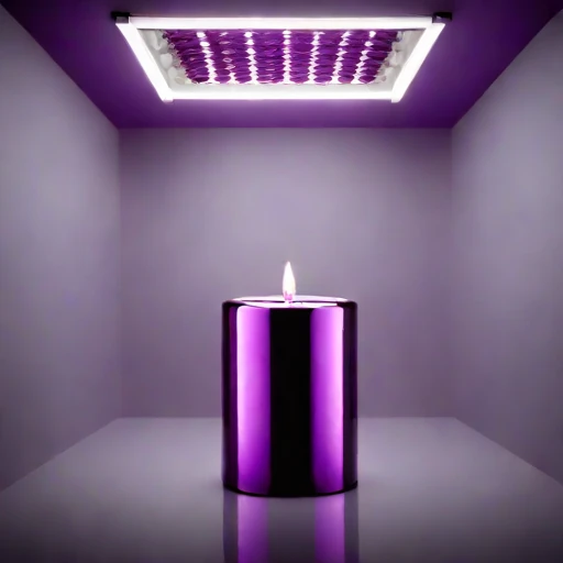 A candle-ice ripening vault, photographed against a plain background