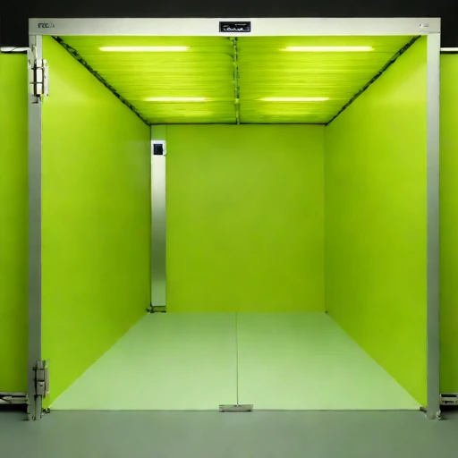 A candle-ice ripening vault, photographed against a plain background