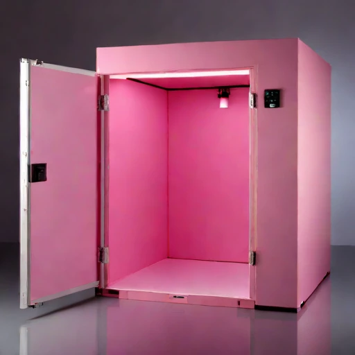 A candle-ice ripening vault, photographed against a plain background