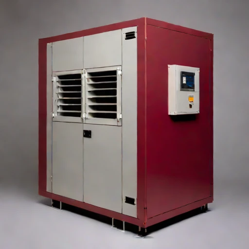 A conidial-load filter bank, photographed against a plain background