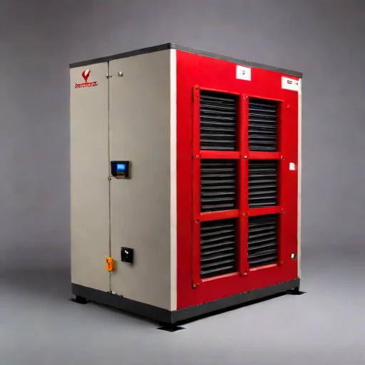 A conidial-load filter bank, photographed against a plain background