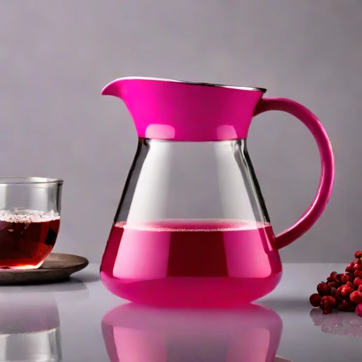 A chemocline layering pitcher, photographed against a plain background