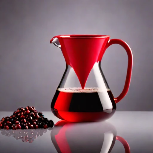 A chemocline layering pitcher, photographed against a plain background