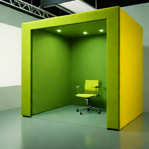 A compacted-loess speech room, photographed against a plain background