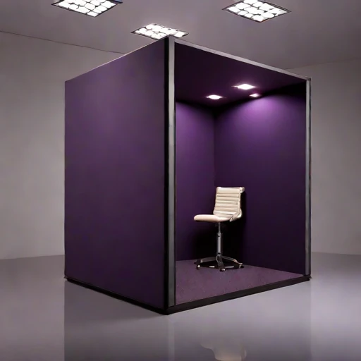A compacted-loess speech room, photographed against a plain background