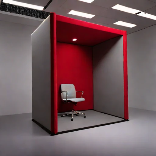 A compacted-loess speech room, photographed against a plain background