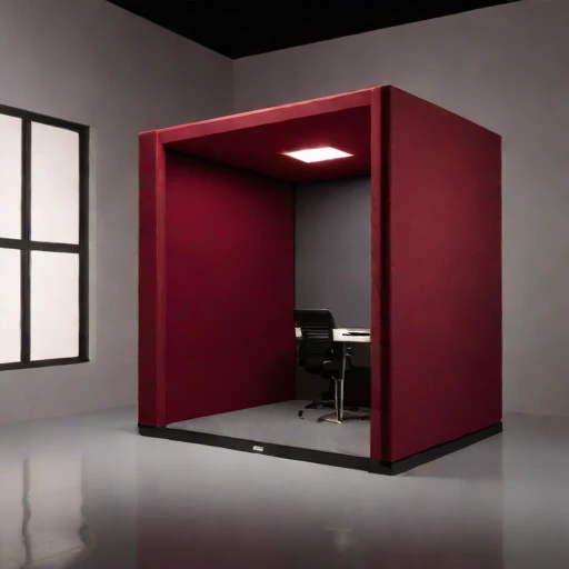 A compacted-loess speech room, photographed against a plain background