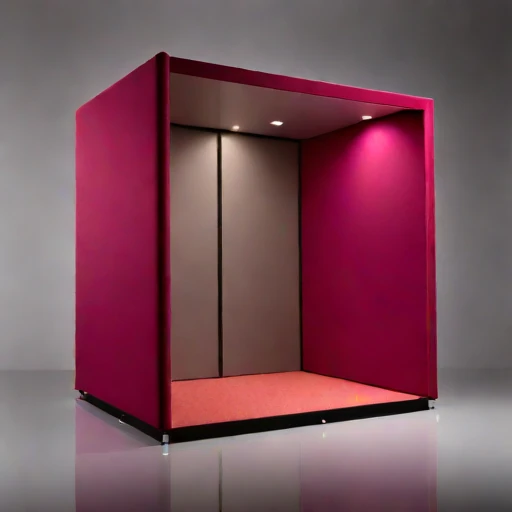 A compacted-loess speech room, photographed against a plain background