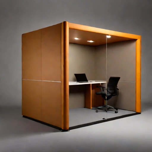 A compacted-loess speech room, photographed against a plain background