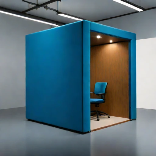 A compacted-loess speech room, photographed against a plain background