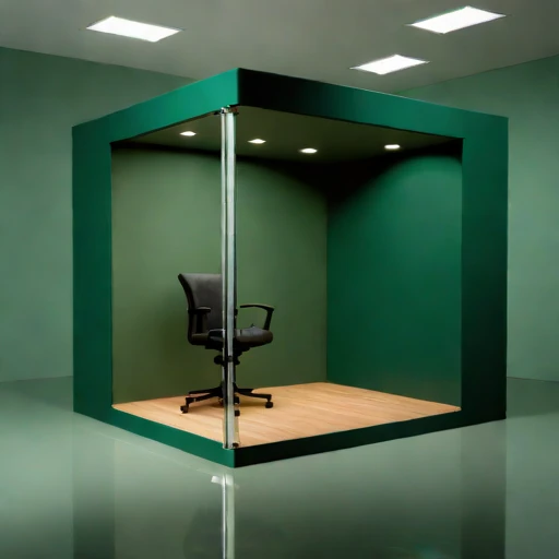 A compacted-loess speech room, photographed against a plain background