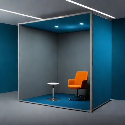 A compacted-loess speech room, photographed against a plain background