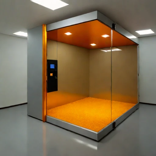 A convergence-monitored office suite, photographed against a plain background