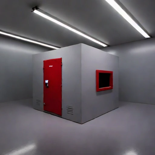 A convergence-monitored office suite, photographed against a plain background