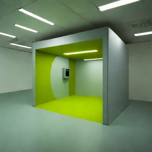 A convergence-monitored office suite, photographed against a plain background