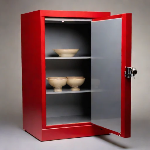 A caliche-sealed pottery vault, photographed against a plain background