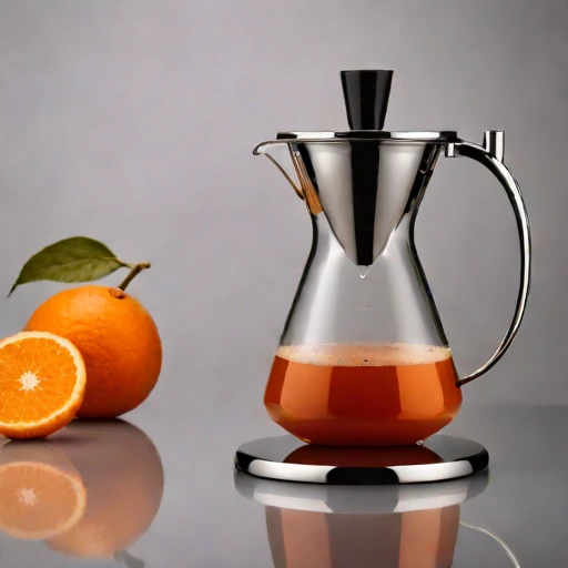A dacite-chilled decanting stand, photographed against a plain background