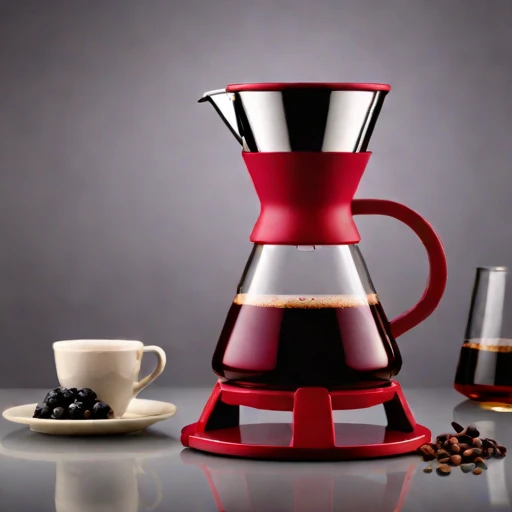 A dacite-chilled decanting stand, photographed against a plain background