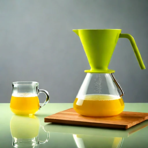 A dacite-chilled decanting stand, photographed against a plain background