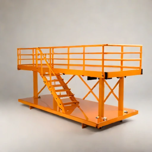 A drumlin-crest survey perch, photographed against a plain background