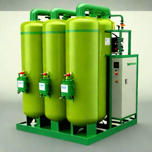 A directional-freeze brine separator, photographed against a plain background