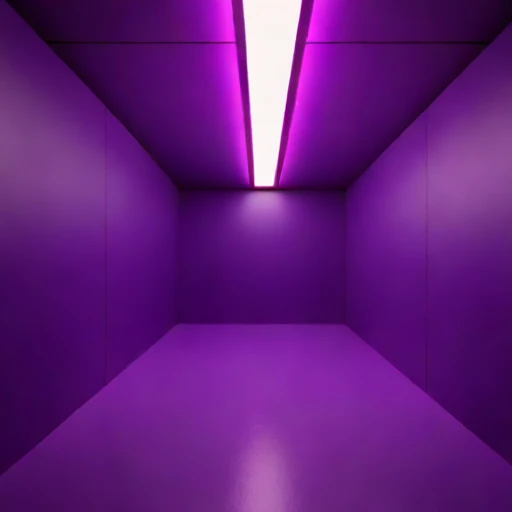 A drift-level machine gallery, photographed against a plain background