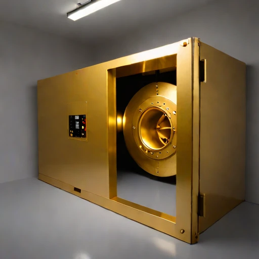 A drift-level machine gallery, photographed against a plain background