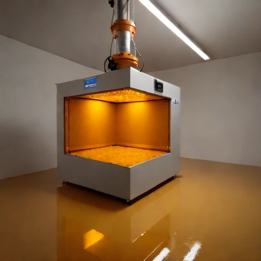 A drift-level machine gallery, photographed against a plain background