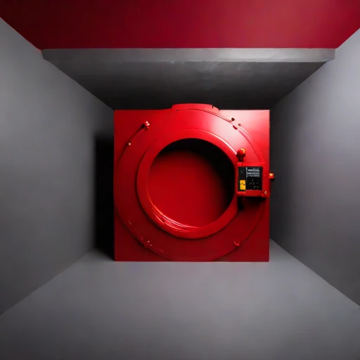 A drift-level machine gallery, photographed against a plain background