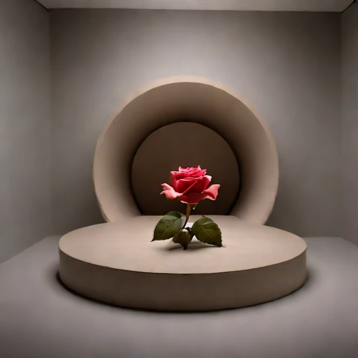 A drift-level machine gallery, photographed against a plain background