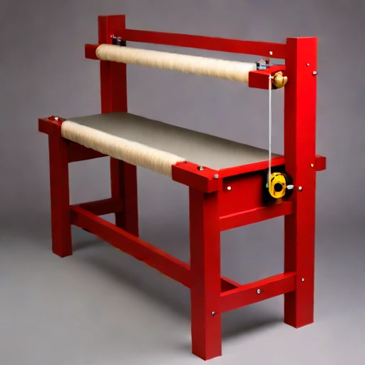 A dilatant-phase printing bench, photographed against a plain background